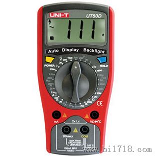 UNI-T优利德UT50D数字手持式万用表UT50E表多用表