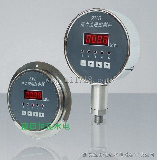 智能压力变送控制器ZYB表盘尺寸