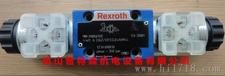 Rexroth电磁阀4WE6H62/EW230N9K4