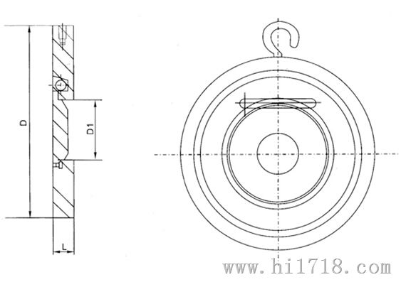 H74H型对夹式止回阀-沪山阀门制造（上海）有限公司