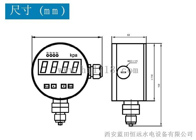 恒远XS-2100智能压力控制器检测