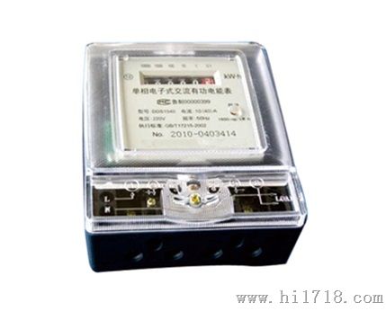 供应DDS1540型单相电子式交流有功电表