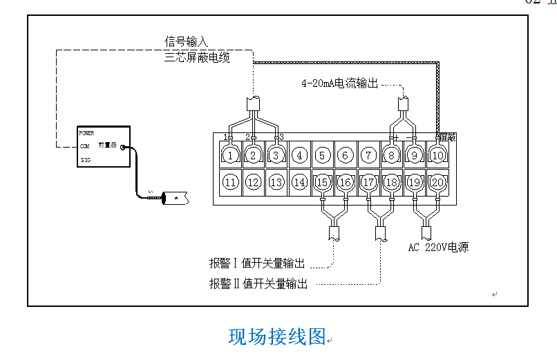 轴向位移监视仪接线图.png