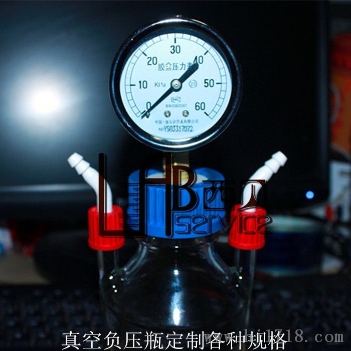 发酵罐补料瓶 玻璃发酵瓶密封厌氧瓶 玻璃加料瓶 5000ml 北京