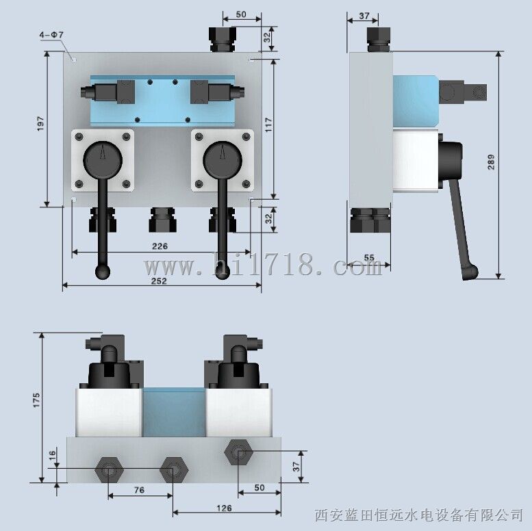 恒远油源控制阀JZF集成制动阀组JZF-15-220VDC