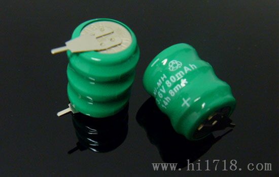 扣式镍氢电池NI-MH 80MAH 3.6V充电电池