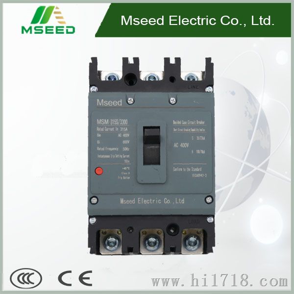 MCCB 315S过电压保护漏电塑壳断路器