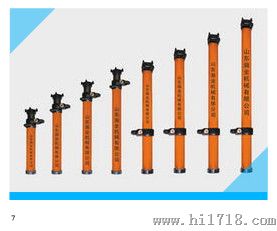 矿用单体液压支柱0.6米到4.5米规格供应