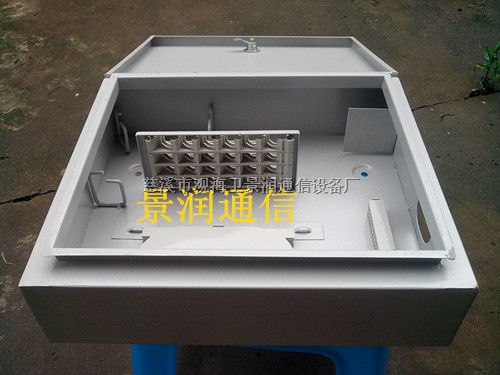 插片式16芯分路器箱 冷轧板水静电喷塑24芯壁挂式配线箱 来图定制加工