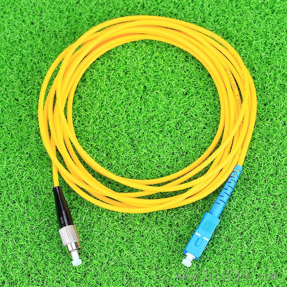 单模光纤跳线lc-sc双芯3米光纤跳线长度可定制