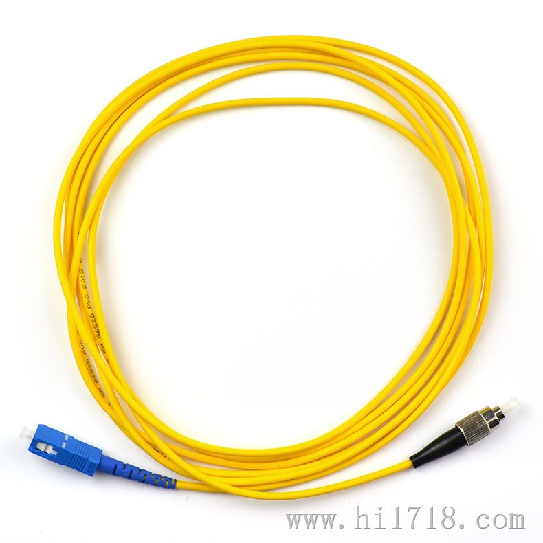 单模光纤跳线lc-sc双芯3米光纤跳线长度可定制