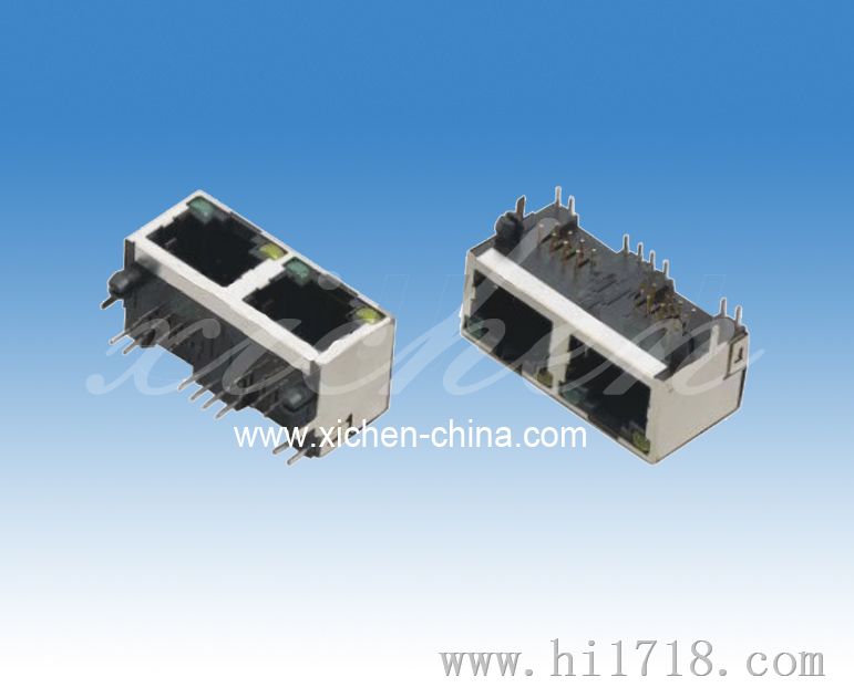 RJ45-8P8C沉板式 H=5.5mm-6.8mm-8.6mm