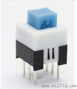 蓝头12*10按键开关_平头按键开关