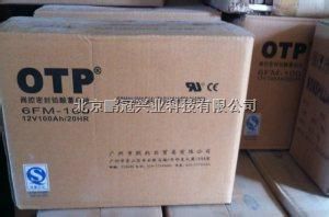 广州OTP蓄电池6FM-100 12V100AH阀控式铅酸蓄电池