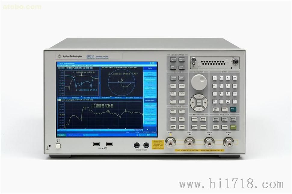 NA射频网络分析仪E5071B 4端口 8.5G 二手销售租赁