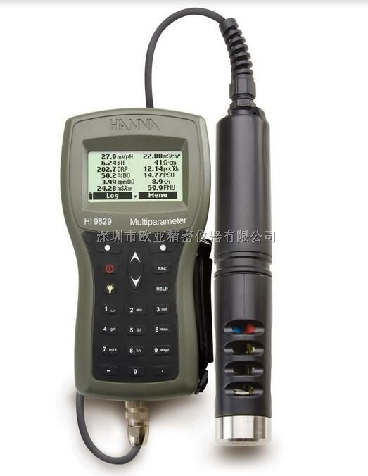 HI9829G 高内置GPS多参数（15项）水质分析测定仪 替代旧型号：HI98280