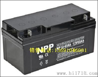 耐普蓄电池NP12-65NPP电池12V65AH厂家
