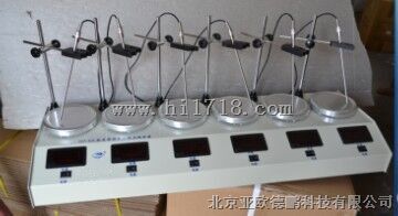 多头磁力加热搅拌器
