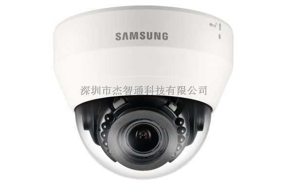 济南市三星摄像机总代理 三星130万像素防暴网络半球摄像机 SND-L5084RP