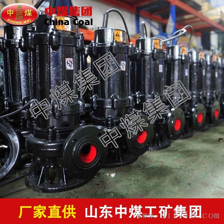 自动搅匀潜水排污泵