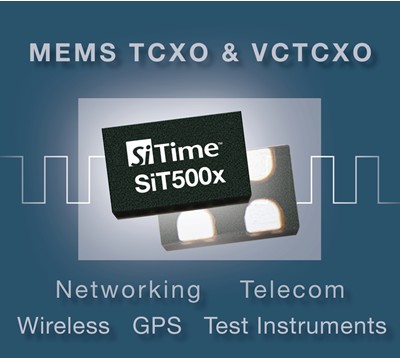 美国SITIME压控温补振荡器 (VCTCXOs)SiT500X