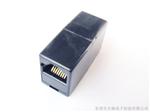 10P网络直通头RJ45全塑转接器
