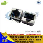 供应 RJ45 10P10C 全塑 网络连接器