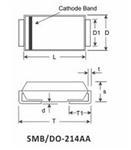 tvs二极管规格_P6SMB6.8A TVS二极管_厂家直销