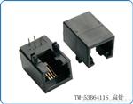 带短路片RJ45母座