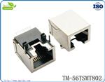 供应RJ45 SMT 贴片式网络插座
