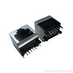 10P10CRJ45扁针母座|RJ45扁针