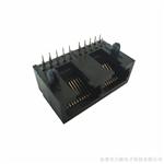 10P10CRJ45扁针母座|RJ45扁针