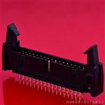 牛角连接器 6-64P 90度直插PCB板 耐高温镀金