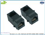 RJ45CAT5E网络直通头