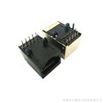 带铁壳10P10C板端RJ45网络接口