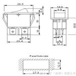 供应翘板开关,弯脚开关